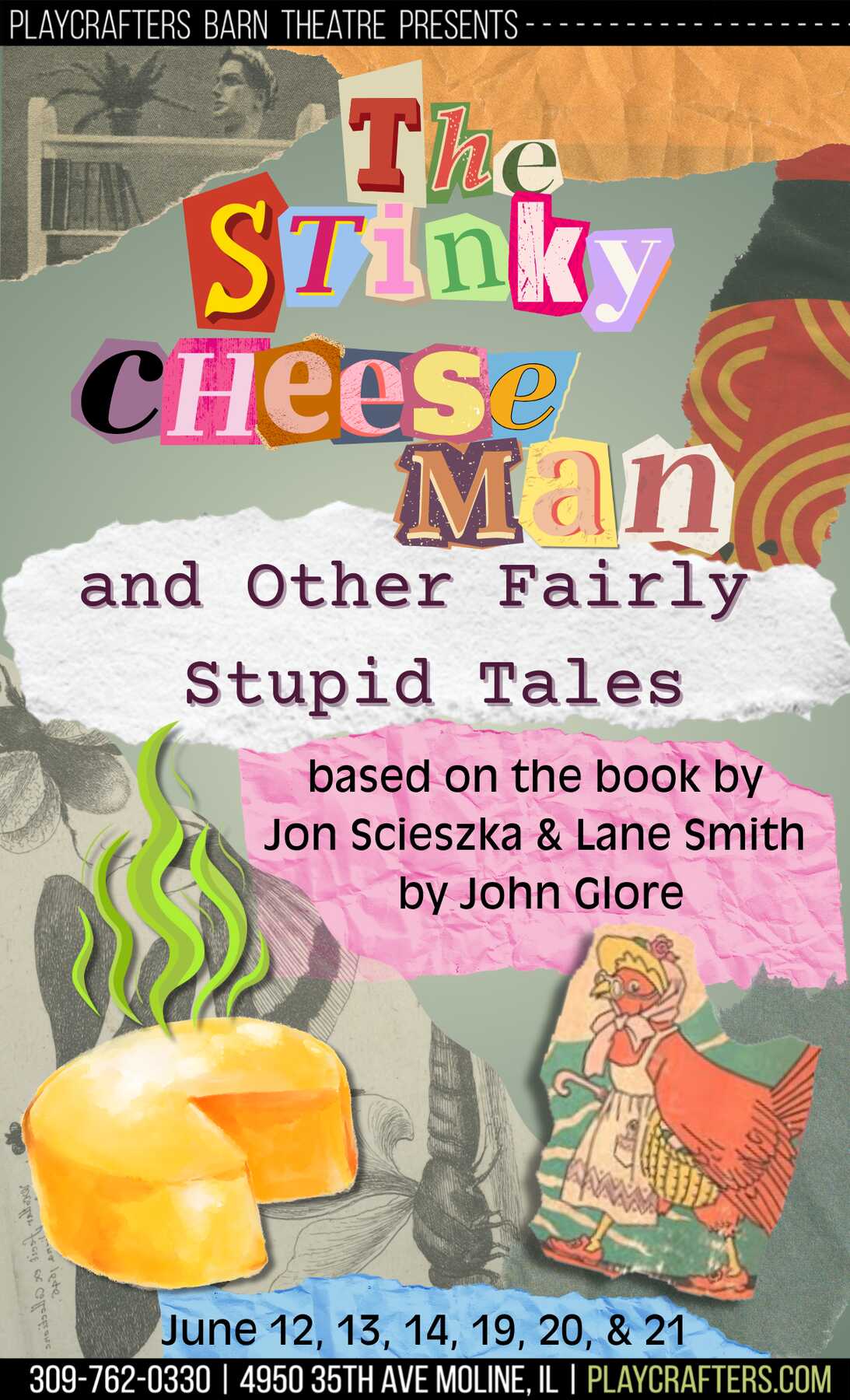 The Stinky Cheese Man Poster